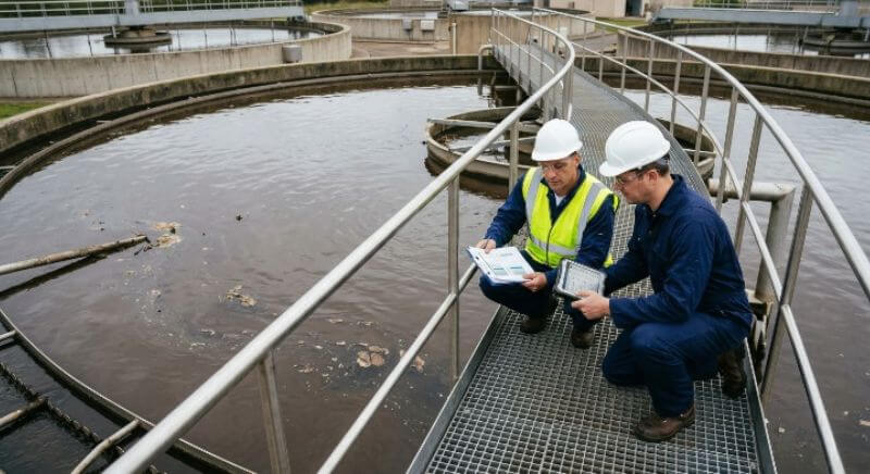 monitorizacion en planta potabilizadora de agua
